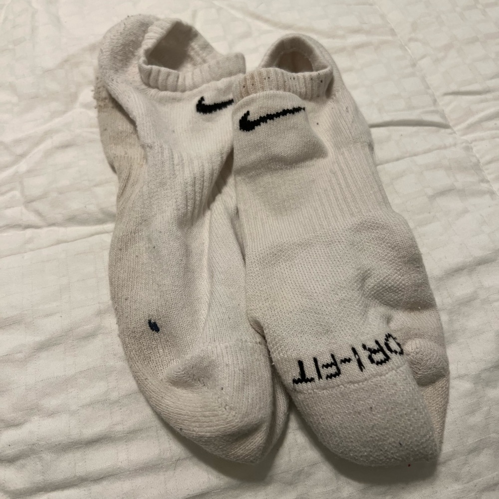 Used Nike gym socks worn by real jock